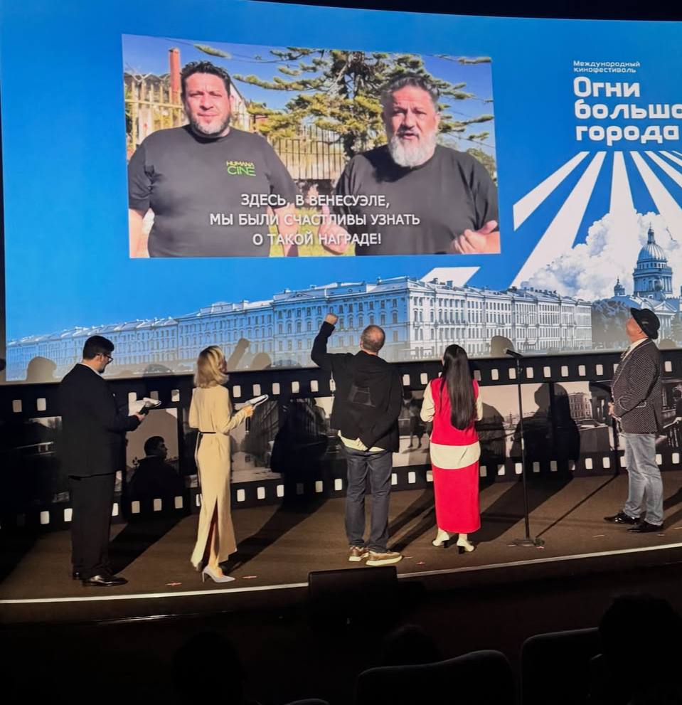 Película “Alí Primera” conquista Premio a Mejor Largometraje en Festival Internacional de Cine de San Petersburgo